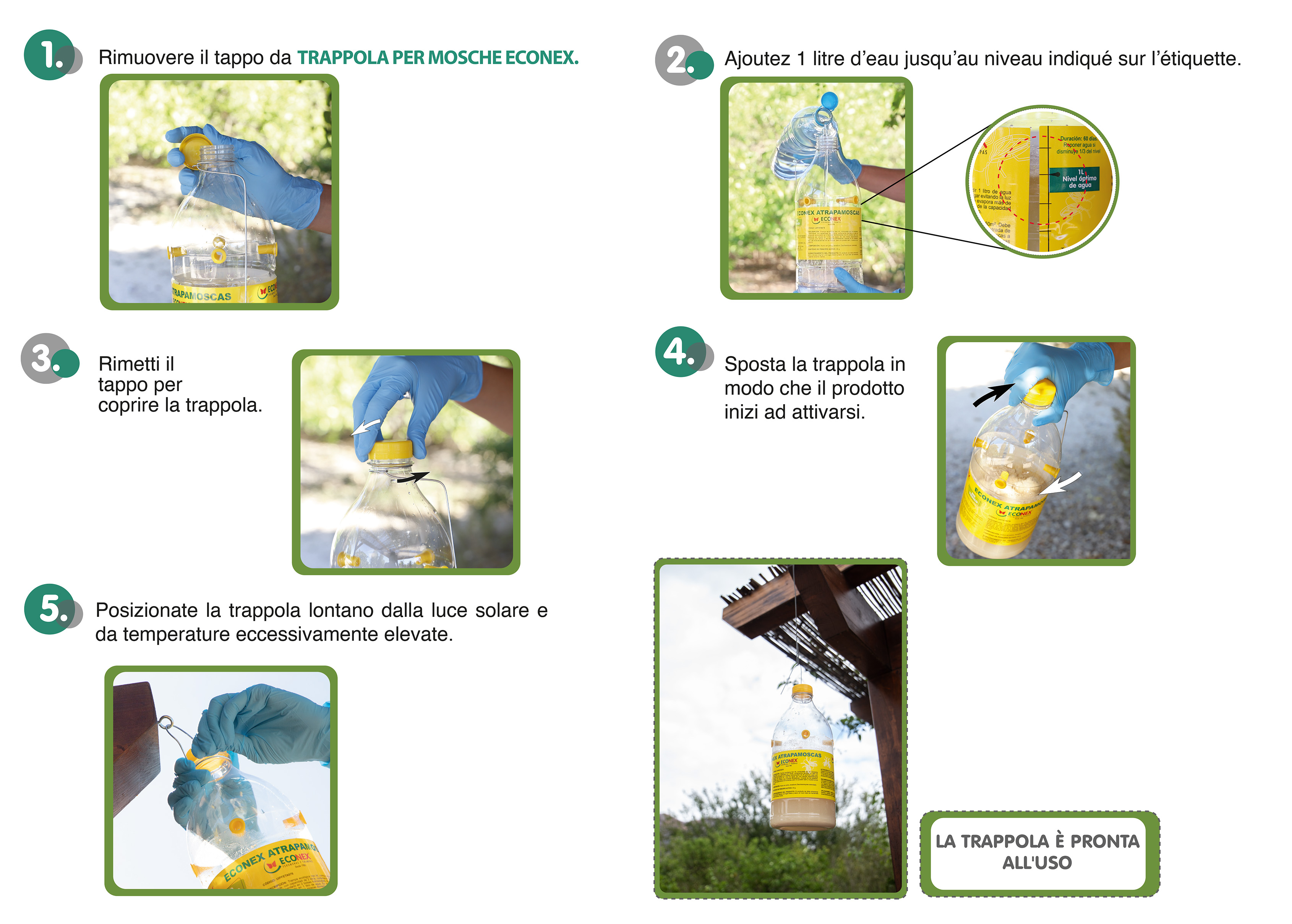 Schema del foglio di montaggio